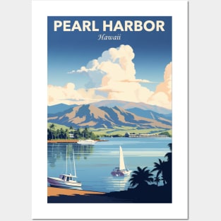 Pearl Harbour Travel Poster Posters and Art